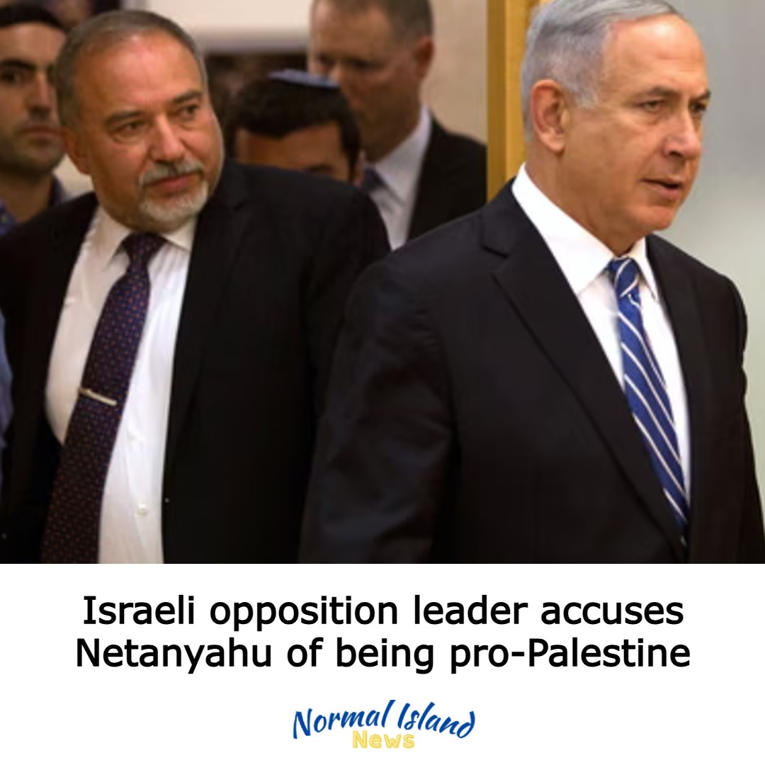 NormalIslandNws's tweet photo. Okay, you’re not gonna believe me here, but I promise I’m not making any of this up. There’s no satire today, just straight reporting. It’s almost like I’m a real journalist or something. Here goes…

Israeli opposition leader Avigdor Lieberman has released campaign ads accusing Netanyahu of being pro-Palestine. Yes, the man who bombed every school and hospital in Gaza, gunned down people in food queues, and denied kids anaesthetic for operations is pro-Palestine now.

I’m not sure if you know this, but leaving a single micro-organism alive in Gaza is unacceptable to Israelis. In fact, I think it’s a form of antisemitism.

Still, I’d say it’s harsh to call the world’s biggest war criminal “pro-Palestine”. It overlooks Netanyahu’s hard work transforming Gaza into a rubble heap on Google maps. Exterminations don’t happen overnight and Bibi’s carrying out a seven-front genocide.

Not every criticism of him is unfair though. For example, he’s been rightly accused of dreadful, low-quality false flags recently. Lieberman said that if he becomes prime minister, Israel’s false flag budget will increase by 20%. Naturally, this will be paid for by Americans who can’t afford to fill their cars.

Lieberman said the only leader on the ballot who has agreed to a Palestinian state is Netanyahu. He then awkwardly pointed out that Bibi’s the one who funneled “$1 billion to Hamas. That might’ve been the knockout blow.

In Israel you win over voters by showing you hate Palestinians more than the other side does. Therefore, Lieberman called for the Palestinian Authority to be dismantled, describing it as “a failed experiment”.

Under his plans, not only would Arab parties not be allowed to stand in Israel, but Palestinians wouldn’t be allowed political representation in the West Bank. Only an antisemite would call this apartheid.

Lieberman’s Yisrael Beytenu party posted on Twitter: “Netanyahu has agreed again to the establishment of a Palestinian state. This must not be allowed to happen.”

Netanyahu fired back that Lieberman’s actually the one who’s pro-Palestine, and he called a possible opposition coalition “the Muslim Brotherhood”. Yes, Israeli politics is basically a schoolyard game of “I know you are, but what am I?”

Netanyahu accused Lieberman of wanting to end the illegal occupations of Gaza, Lebanon, Syria, and the West Bank. Obviously it would be unthinkable for Israel to stop breaking international law. If anyone tries to do that, it’s an immediate career ender.

Netanyahu angrily rejected the accusation of supporting a Palestinian state, saying he made those comments back in 2009 when he was young and stupid. Today, he’s in full agreement with every other Israeli party that there must never be a Palestinian state. He promised voters he would increase Palestinian suffering by at least 300% if re-elected. Lieberman then offered 350%.

Ed Miliband wished both men “good luck” and said he looks forward to working with the next Israeli government on a two-state solution.