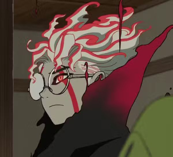 Lulem0n's tweet photo. Post a character with red eyes!

I was gonna say keigetsu from though im an inept villainess, but i think hers are more brownish than red... sooo heres buzzkill okarun instead u3u (am jokin ofc) https://t.co/bxdmeOQy0e