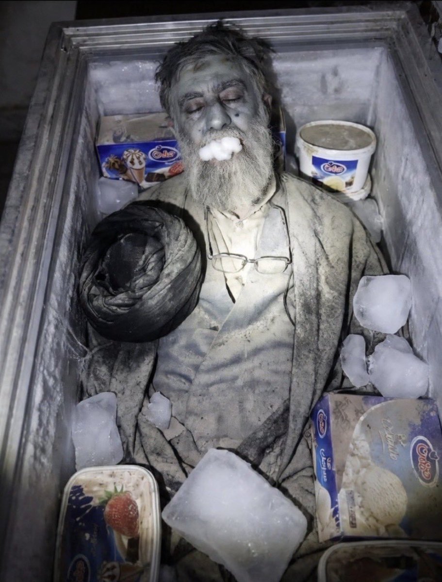 Gabino866's tweet photo. @Maite558728 Deja de ramantizar terroristas islámicos. 
A estos ya los perdiste 🤗
La última foto es real: quizás te apetezca añadirle algo de baba y hielo, ya,que murió sofocado igual que Nassrallah.  Los misiles de las FF.AA israelíes iban con sorpresa 🇮🇱💙😂💪 https://t.co/43yyo4sLJq
