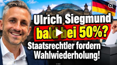 EgonFischer3's tweet photo. Video: Robert Matuschewski: #1.403 - Ulrich Siegmund bald bei 50%? Staatsrechtler fordern Wahlwiederholung! (14:48)

https://t.co/byKM2dzt56 https://t.co/r6M4dNmy1T