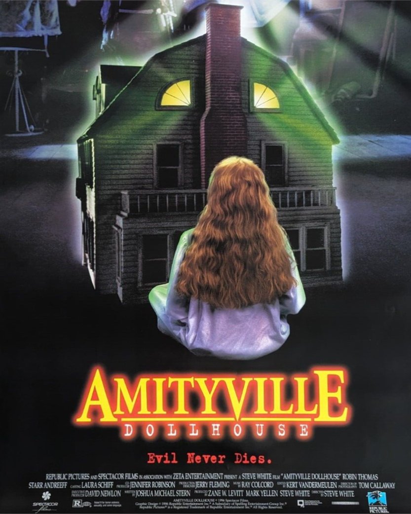 AlbinoBandit's tweet photo. Finally finishing off the original run of Amityville sequels:

AMITYVILLE DOLLHOUSE (1996)

#31NightsOfHorror #31DaysOfHorror #31in31 #31NightsofHalloween #Horror31 #Halloween2026 https://t.co/tbjqOdJKfY
