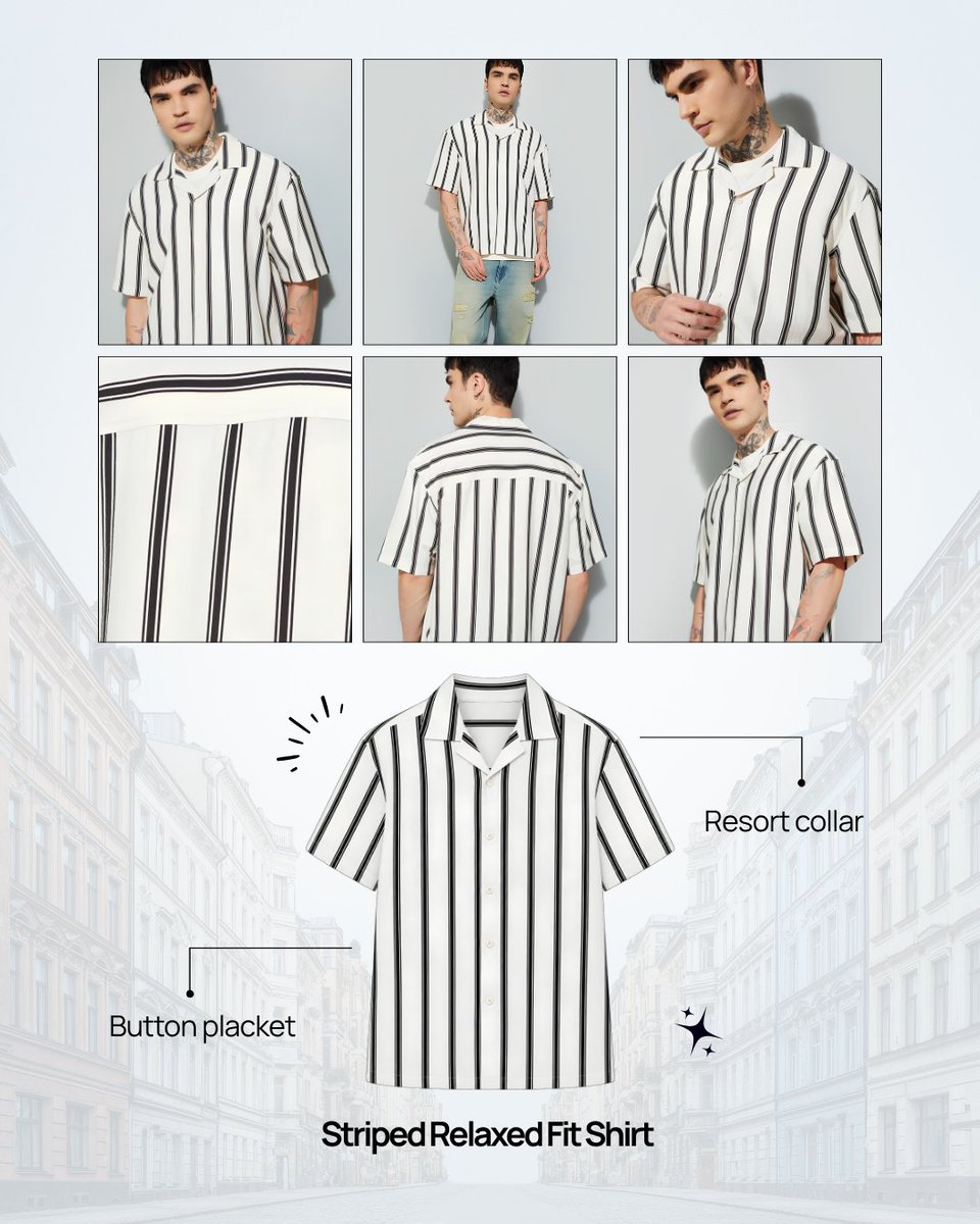 maxfashionindia's tweet photo. Same week, same routine? Not if the shirt's changing. ๐ฅ
Cyber Streets just dropped: loud prints, clean stripes and graphics that don't need an introduction.
Shop now at 530+ Max stores near you and online at https://t.co/OI7M8pkZ76. โ
#MaxFashion #MaxURBN #FieldsInBloom https://t.co/Wd0iYLOSCP
