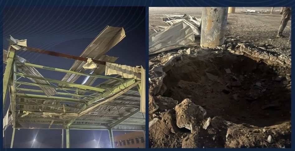 ax1ii's tweet photo. 🚨🚨 الدفاع المدني في مدينة نجران يباشر سقوط مقذوف معادٍ تم إطلاقه من قبل الميليشيات الحوثية الإرهابية على مدرسة ، نتج عنه أضرار مادية، وقد تم تنفيذ الإجراءات المعتمدة في مثل هذه الحالات. https://t.co/N8gWn5b6yt