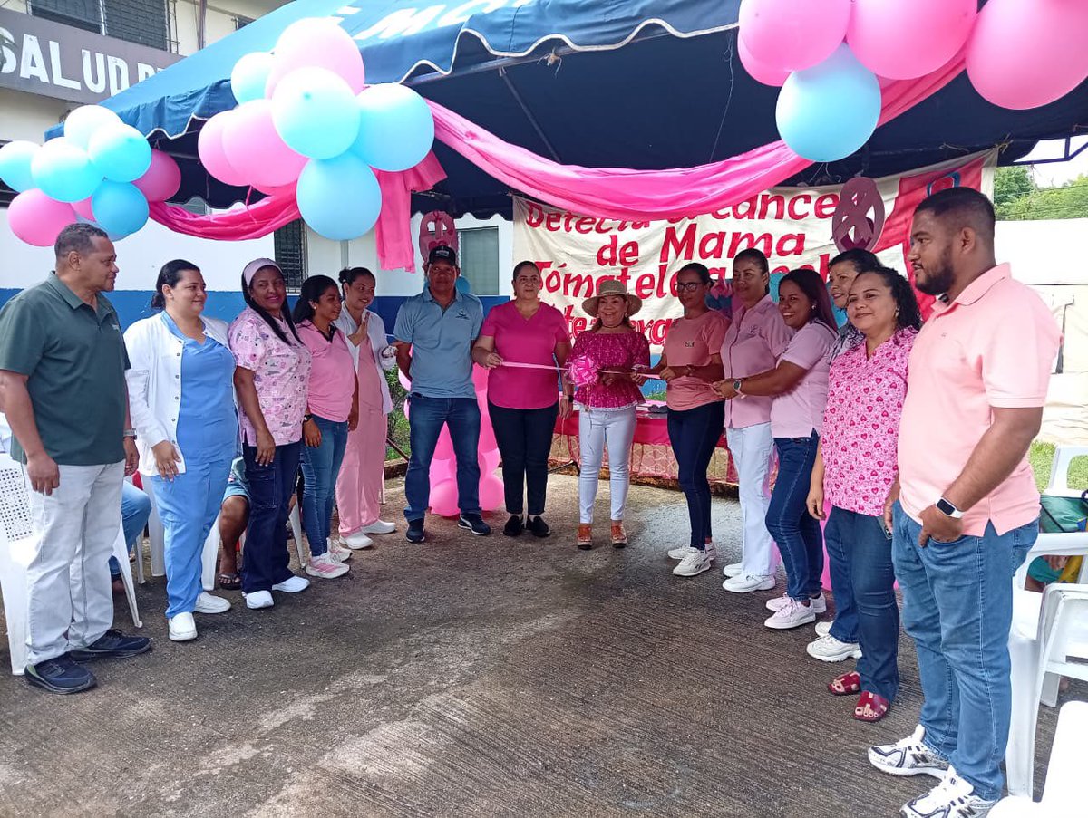 MINSAPma's tweet photo. #Veraguas | El Centro de Salud de Montijo inicia las actividades de prevención del cáncer de mama y próstata, con participación de la comunidad y orientación sobre la importancia de los controles de salud y la detección oportuna. #MinsaPanamá https://t.co/p4ltfZguYC