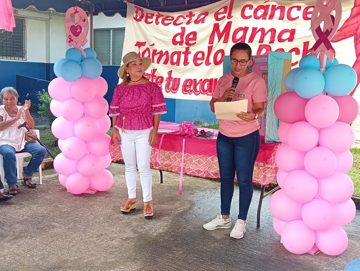 MINSAPma's tweet photo. #Veraguas | El Centro de Salud de Montijo inicia las actividades de prevención del cáncer de mama y próstata, con participación de la comunidad y orientación sobre la importancia de los controles de salud y la detección oportuna. #MinsaPanamá https://t.co/p4ltfZguYC