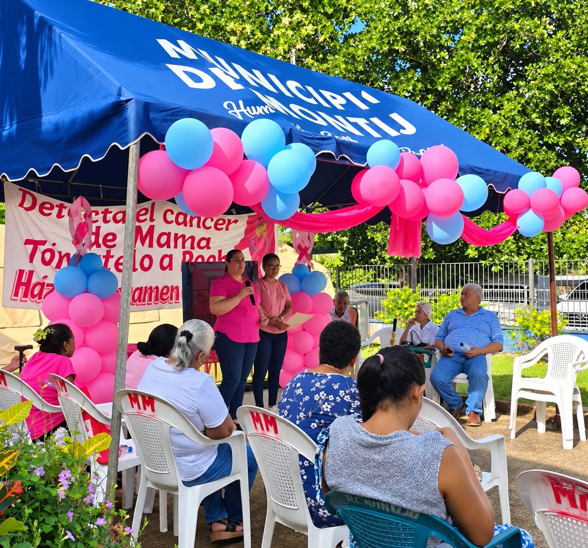 MINSAPma's tweet photo. #Veraguas | El Centro de Salud de Montijo inicia las actividades de prevención del cáncer de mama y próstata, con participación de la comunidad y orientación sobre la importancia de los controles de salud y la detección oportuna. #MinsaPanamá https://t.co/p4ltfZguYC