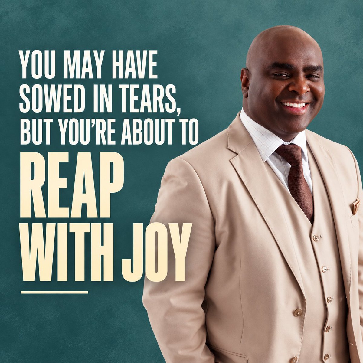SeanPinder15's tweet photo. So don’t give up on what you’ve planted. Keep trusting God, even while you wait. Your tears are not the end of the story. There is joy on the other side of this season. https://t.co/0dIEn7tZKT