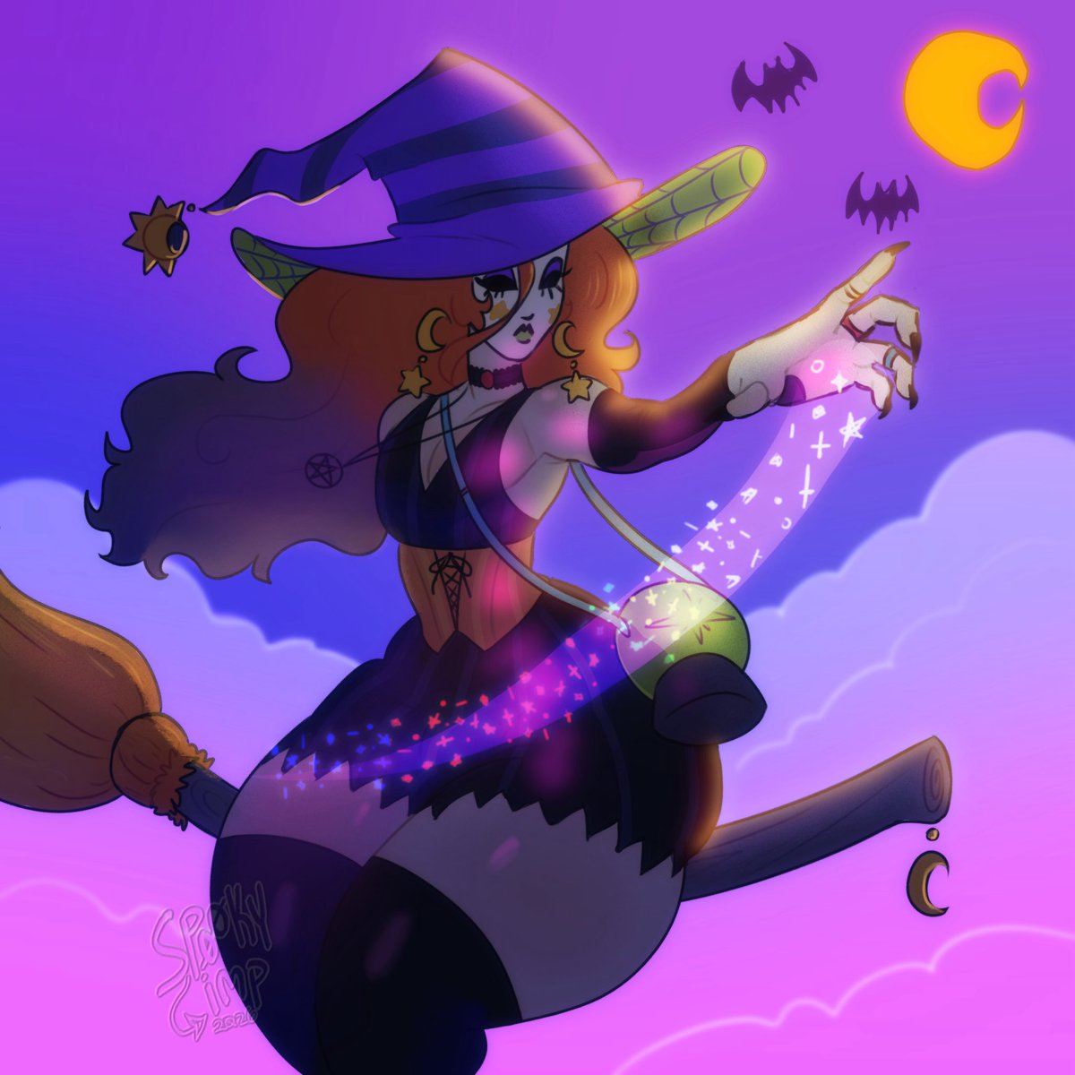 Sp00kyImp's tweet photo. How spooky! The circus has all turned into monsters!
Link to buying these wonderful prints below~ ⬇️ https://t.co/nGWbwhf9fa