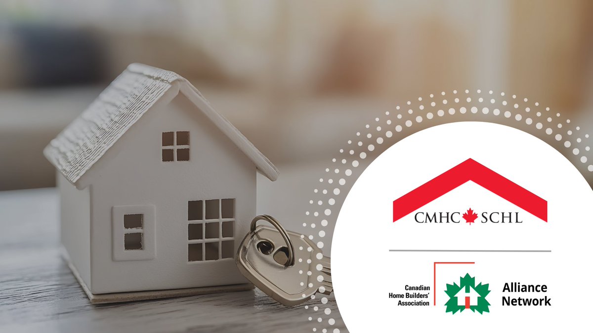 CHBANational's tweet photo. Planning your next housing project means understanding the market you’re building in.

CHBA #AllianceNetwork member @CMHC_ca provides housing research and market data that can help bring that picture into focus. Its reports cover everything from housing starts and construction activity to rental market conditions across Canada.

For CHBA members, these insights can help identify regional housing pressures and anticipate shifts in demand, supporting more informed business and development decisions.

Explore CHBA’s Alliance Network and subscribe to CMHC Housing Updates: https://t.co/JA5YtvPwZF

#CHBA #HousingResearch #ResidentialConstruction #CMHC