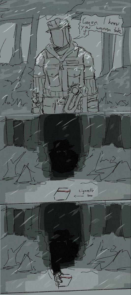 celin20514's tweet photo. also some extra engiespy tidbits regarding anatole and rue’s current dynamic after anatole respawned and rue moved up into the mountains https://t.co/Ml5ISKTwIT