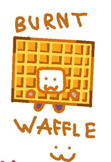 Avaclcn's tweet photo. Haven't been drawing much (due to having to study and me being lazy), however I have a few art pieces in the works and will post them once they're finished. For now, here's Food-saken™️ Viz! (AKA: Burnt Waffle) [Game: Draw Space (on Roblox)] https://t.co/crPMrPQAkH