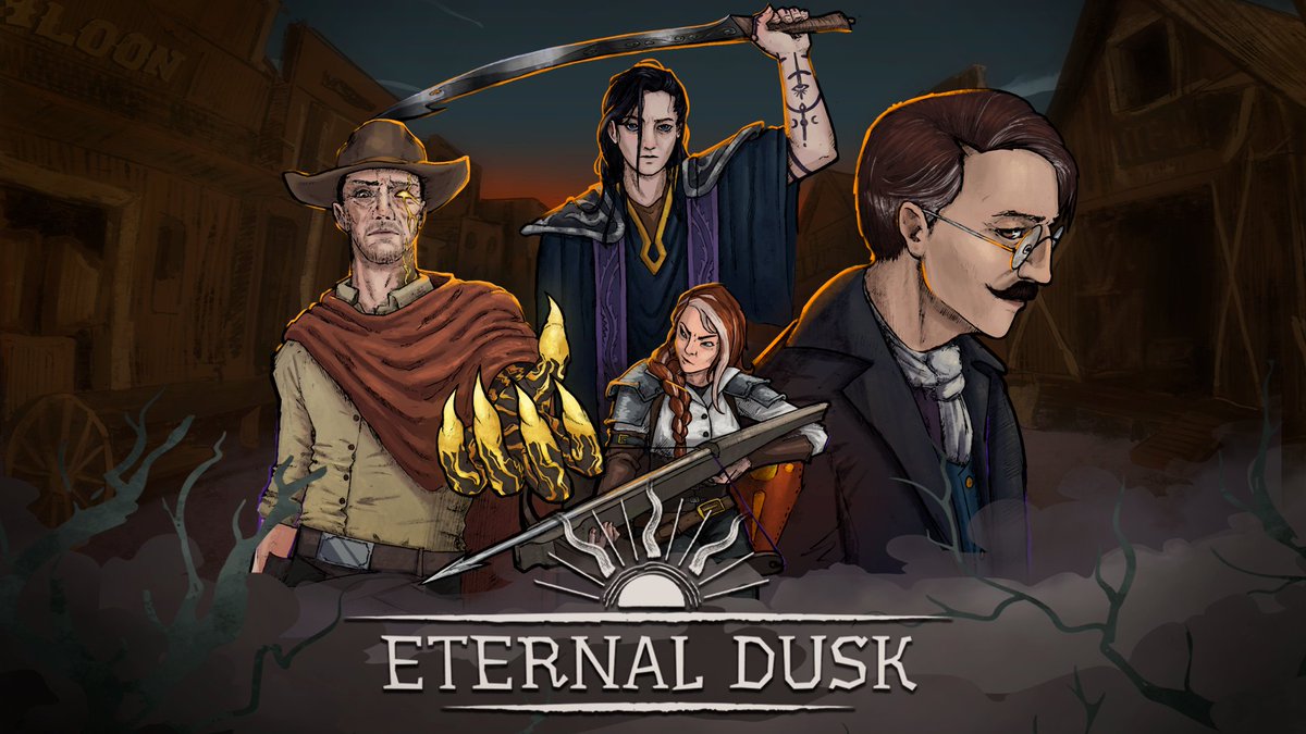 BarrancoGames's tweet photo. Greetings!

We are Barranco Games and we are currently developing Eternal Dusk, a turn-based RPG set in post-apocalyptic West corrupted by the blood of a fallen deity.

Follow us to be the first to hear the news! https://t.co/bZ7WELQb6g