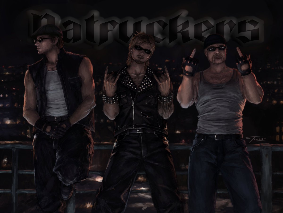 tsurue_0's tweet photo. It took a while, I hope you like it 👀👀

#ratfuckers #tonydripano #nopixel #daleriggler #santhorinio #rocknroll https://t.co/Soie73Qfw9