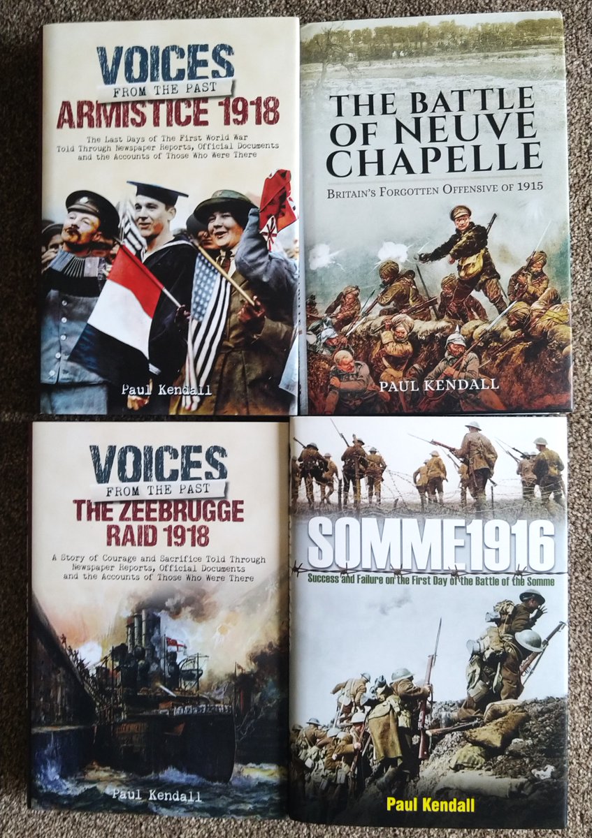PaulKendall2's tweet photo. First World War books by Paul Kendall available from @penswordbooks with a 50% discount.
https://t.co/VRVSItjwZx
#worldwarone #firstworldwar #somme #zeebrugge #somme #neuvechapelle #armistice #trenches #royalnavy #britisharmy #royalmarines #royalairforce #indiancorps #lawrenceofarabia @PSHistory @Penswordbooks @Penandswordbooks @Frontline_Books #sale #discount #somme110