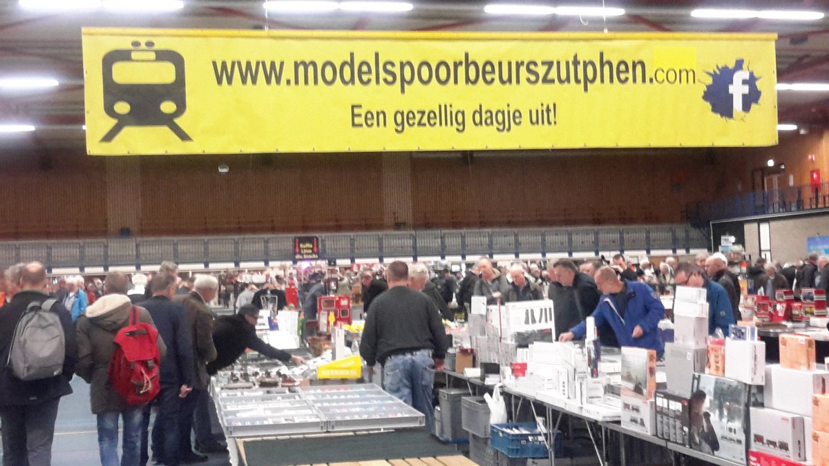 Modelspoorbeurs's tweet photo. Over een aantal maanden,

Modelspoor Evenement in de Hanzehal te Zutphen op 19 en 20 december '26. https://t.co/TbpiushhEN