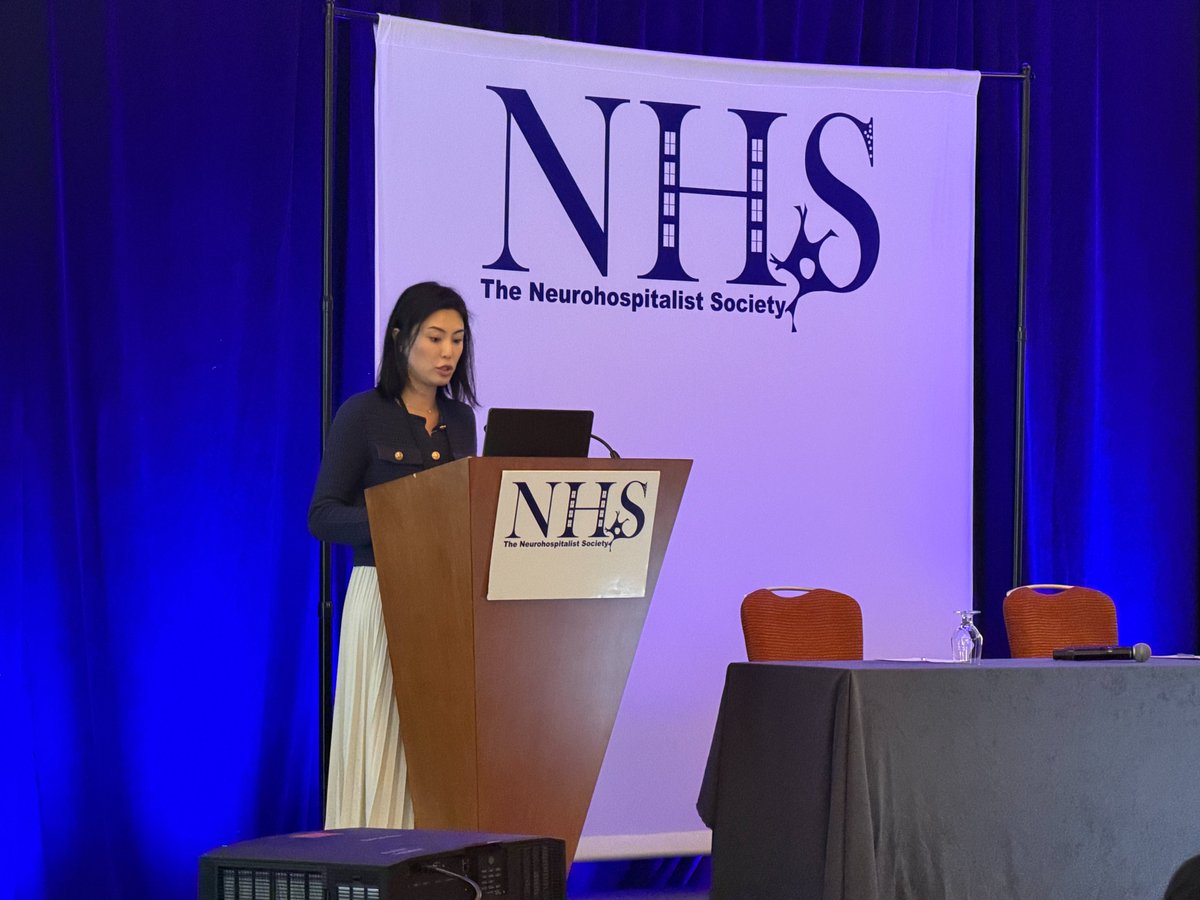 Neurohosp's tweet photo. Afternoon sessions: Drs. Tarini Goyal &amp; Mara Lugassy with practical tips on serious illness conversations and end-of-life care, plus Dr. Lucy Zhang on brain injury in patients on mechanical circulatory support. 

#Neurohospitalist #NeuroPalliative #NHS2026 https://t.co/ft3DUSDWTg
