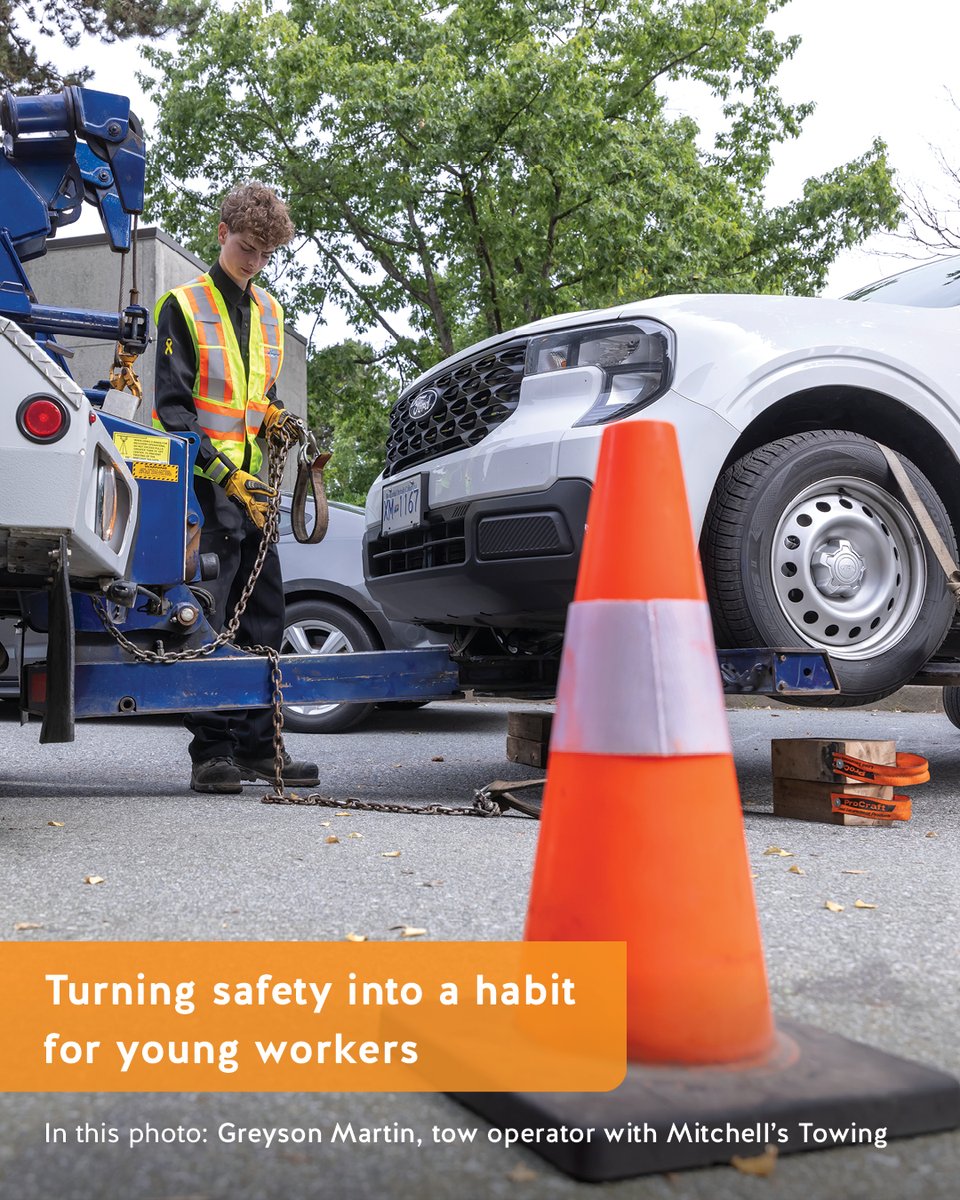 WorkSafeBC's tweet photo. What can help workers start safer, build confidence, and stay prepared? 

Our latest issue of WorkSafe Magazine emphasizes the power of preparation and shares practical tools, helpful tips, and real-world examples to support safer, healthier workplaces. 

Inside this issue: 
 • Practical tips for training new and young workers 
 • Safety lessons from a small B.C. business 
 • Preparing for roadside towing risks 
 • Building safer, more respectful workplaces 
 • Upcoming regulatory and online service updates 

🗞️ Read the Fall issue now: https://t.co/yiPt4K5vvE