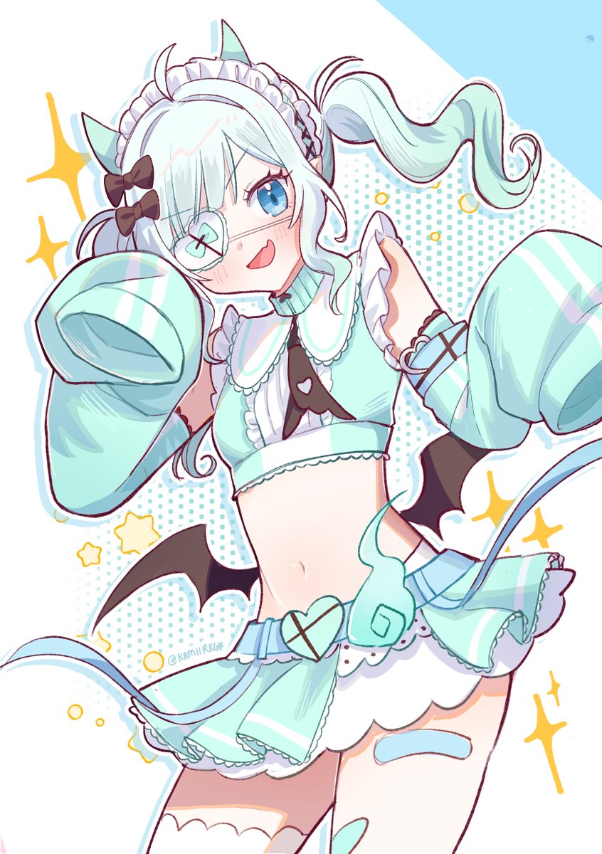 KamiiRkgk's tweet photo. Thank you for the 3D live and for the cutest and amazing outfit and performance Minto!!! Happy Birthday!!!✨✨✨
 #Fantography #MintoDemon3D https://t.co/pw9umDKVE3