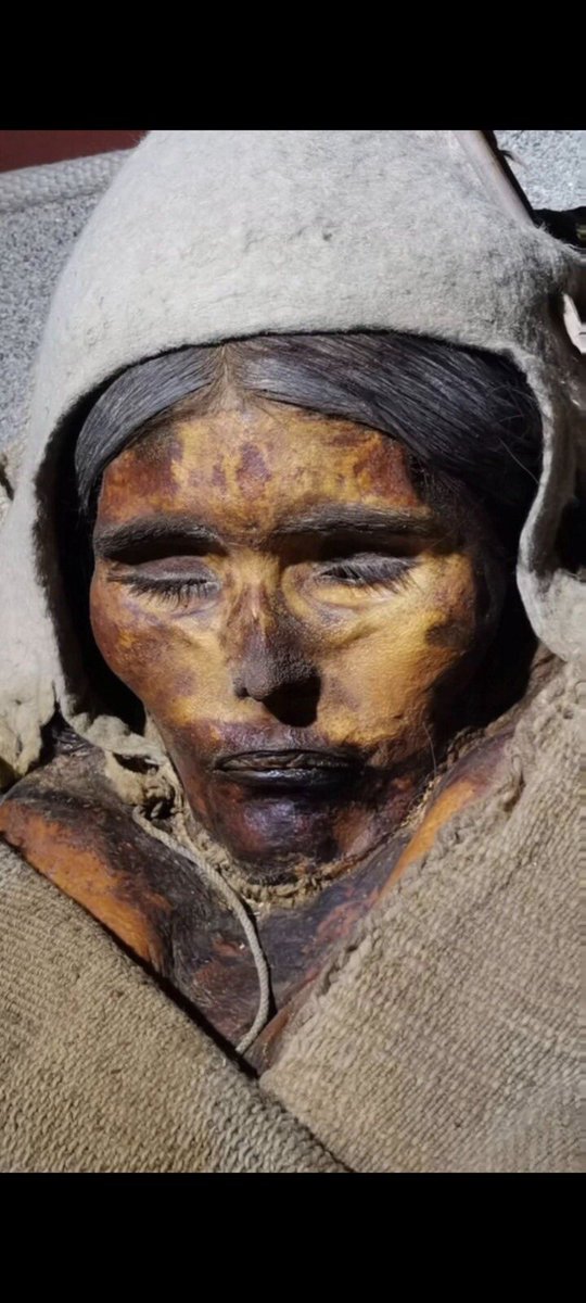 TheBestqueenx's tweet photo. AI reconstruction of the Loulan Beauty from 3800 years ago. https://t.co/vQLOYK0hh9