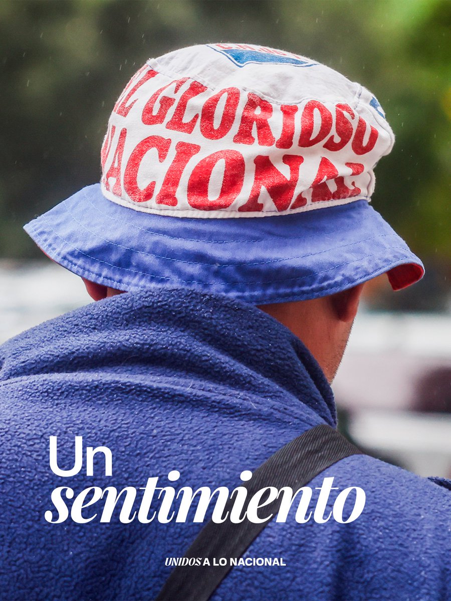 Nacional's tweet photo. No se compara.

Nos vemos el lunes en casa 🫂 https://t.co/6pCf9A5A53