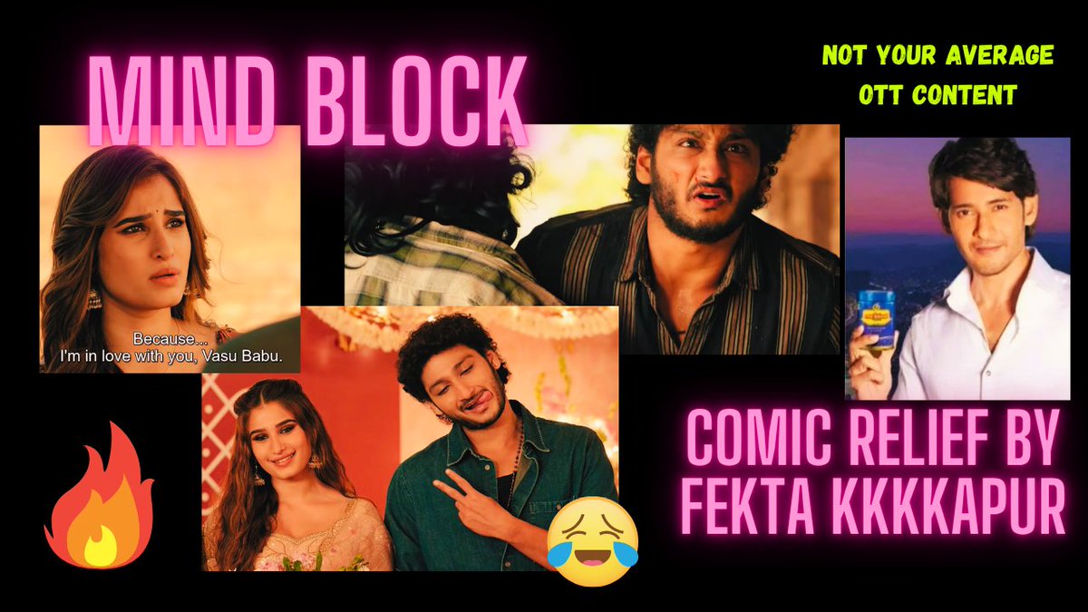 PleaForJustice's tweet photo. 🚨 Nee Baabu, Mana Baabu, Vaddu Baabu 😂 | Another Tollywood Nephew Launch? | మైండ్ బ్లాక్ | S01E07

https://t.co/JadcPSEcbe https://t.co/Z9wgvq8ffF
