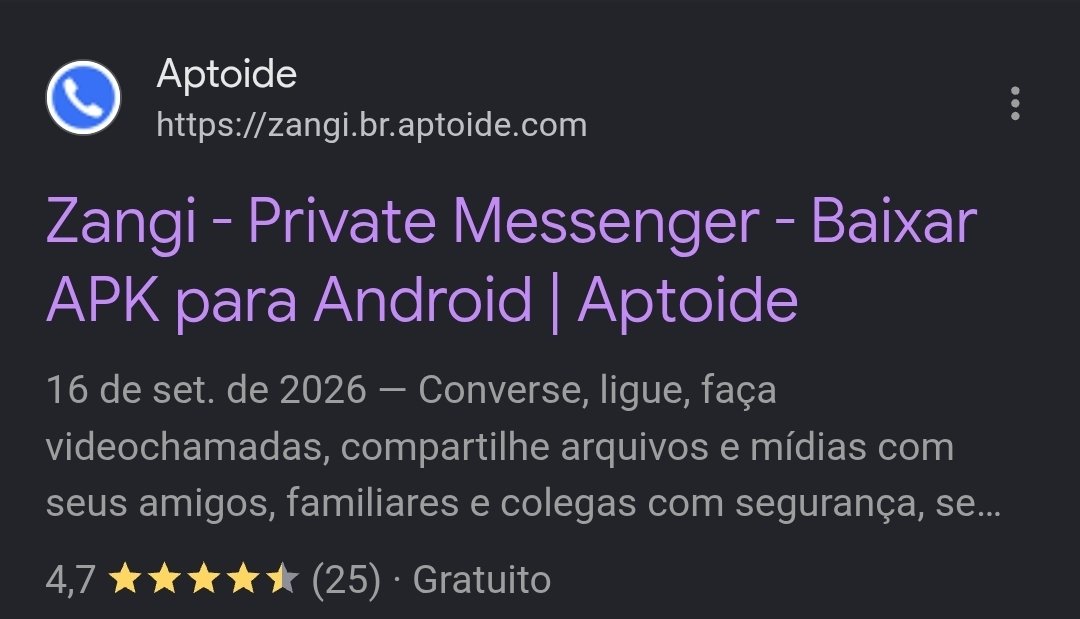 vividollet's tweet photo. pra quem ainda nao conseguiu baixar o zangi, eu consegui baixar por aqui
https://t.co/anV3bYEEaO https://t.co/xRBRNFa6yx