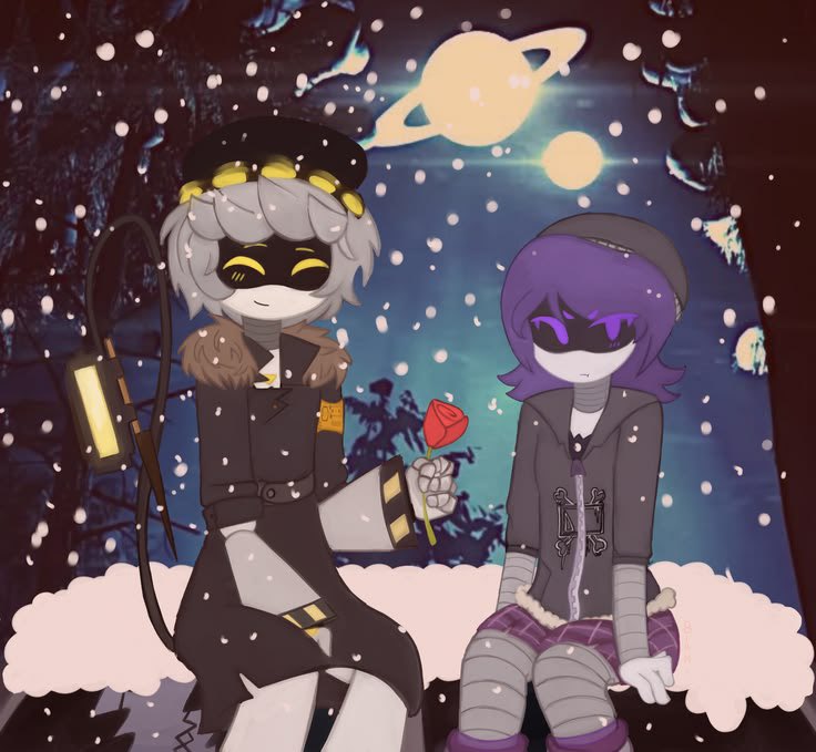 SophiaMia02's tweet photo. The main character is snowfall 😜 💌
.
.
.
#murderdronesfanart #murderdrones #uzidoorman #N #fanart #newpic https://t.co/Pshc1t7yyU
