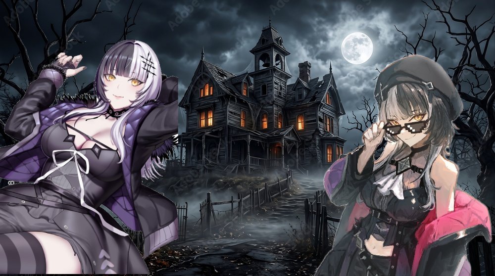OverlordMeena's tweet photo. "New body for the spooky season. Time to make the most of it while I can."

Halloween event. Her original body has been hijacked so a backup is in use.

Incredibly adept with the Spooky Plate in her condition but not much else. Quite a bit more peppy and mischievous. https://t.co/3WV13lXedV