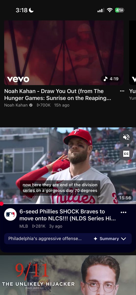 user11126374's tweet photo. Yes YouTube this is exactly what I want to watch the day after our season ends https://t.co/mJy4VEfR4V