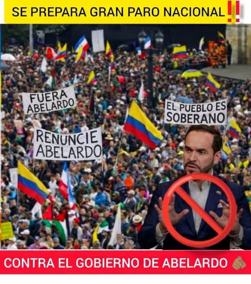 idelfon16905567's tweet photo. ¡¡MUCHA ATENCIÓN‼️ SE PROYECTA UN PARO NACIONAL EN COLOMBIA ENTRE EL 11 Y EL 20 DE NOVIEMBRE DE 2026, PRECEDIDO POR UNA MOVILIZACIÓN INICIAL EL 14 DE OCTUBRE DE 2026. https://t.co/rz8RUevBam