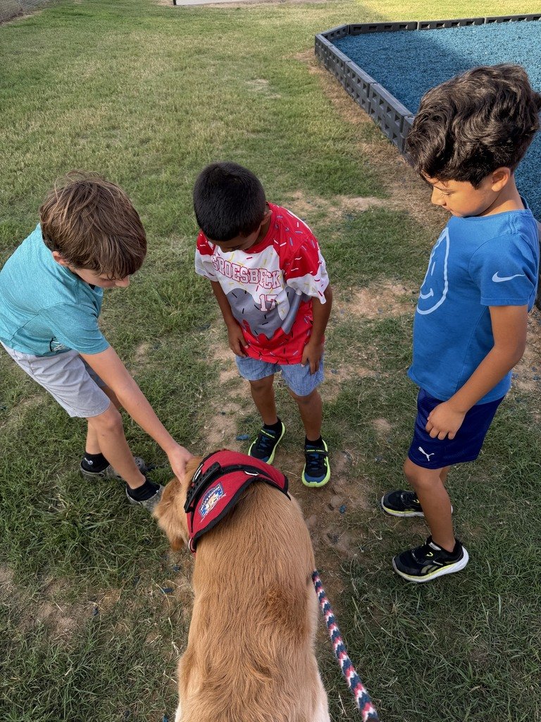 GroesbeckHOW's tweet photo. πΎ Rugby's Week at a Glance! πΎ
Another PAW-some week at HOW for our favorite four-legged GOAT! πΆπ
Rugby got to help with perfect attendance winners and Crimestoppers bully presentation this week.
#RugbysWeekAtAGlance #ChoseLove #HOWFamily #GoGoats https://t.co/4NAwJRANK1