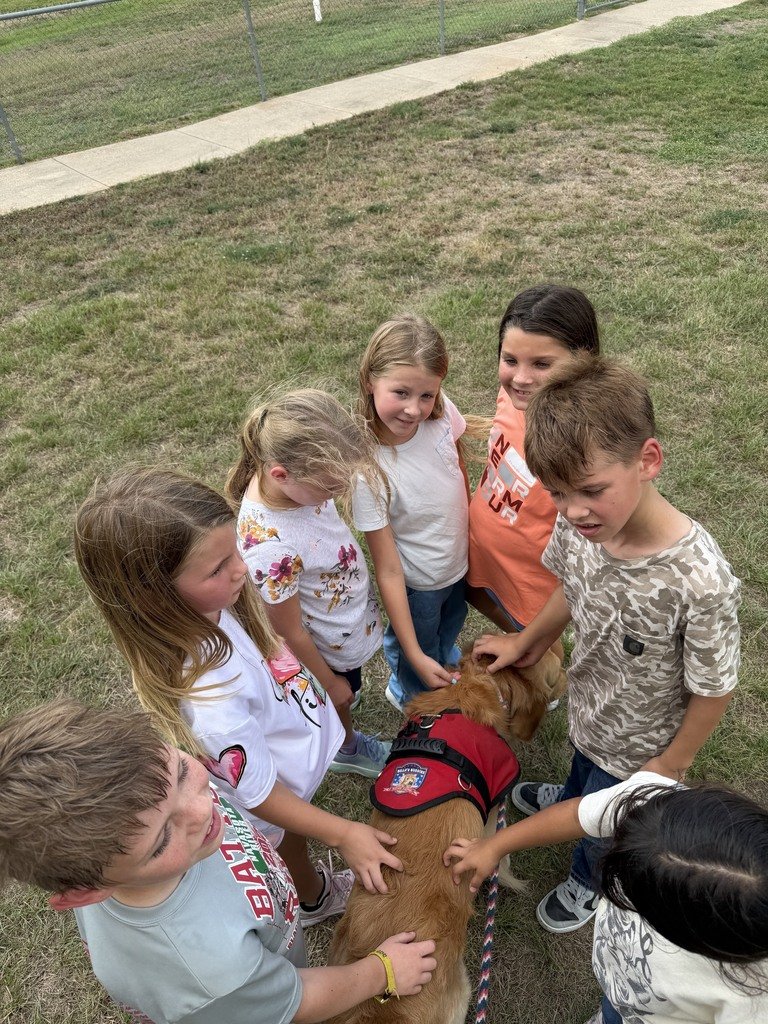 GroesbeckHOW's tweet photo. πΎ Rugby's Week at a Glance! πΎ
Another PAW-some week at HOW for our favorite four-legged GOAT! πΆπ
Rugby got to help with perfect attendance winners and Crimestoppers bully presentation this week.
#RugbysWeekAtAGlance #ChoseLove #HOWFamily #GoGoats https://t.co/4NAwJRANK1