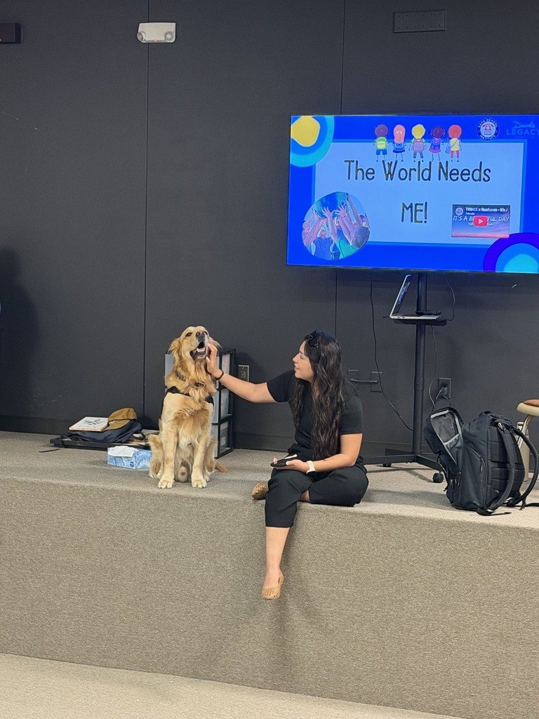 GroesbeckHOW's tweet photo. πΎ Rugby's Week at a Glance! πΎ
Another PAW-some week at HOW for our favorite four-legged GOAT! πΆπ
Rugby got to help with perfect attendance winners and Crimestoppers bully presentation this week.
#RugbysWeekAtAGlance #ChoseLove #HOWFamily #GoGoats https://t.co/4NAwJRANK1