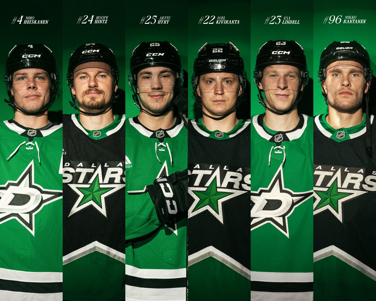 DallasStars's tweet photo. The Finnish Mafia 🇫🇮 https://t.co/2JAOe737BI