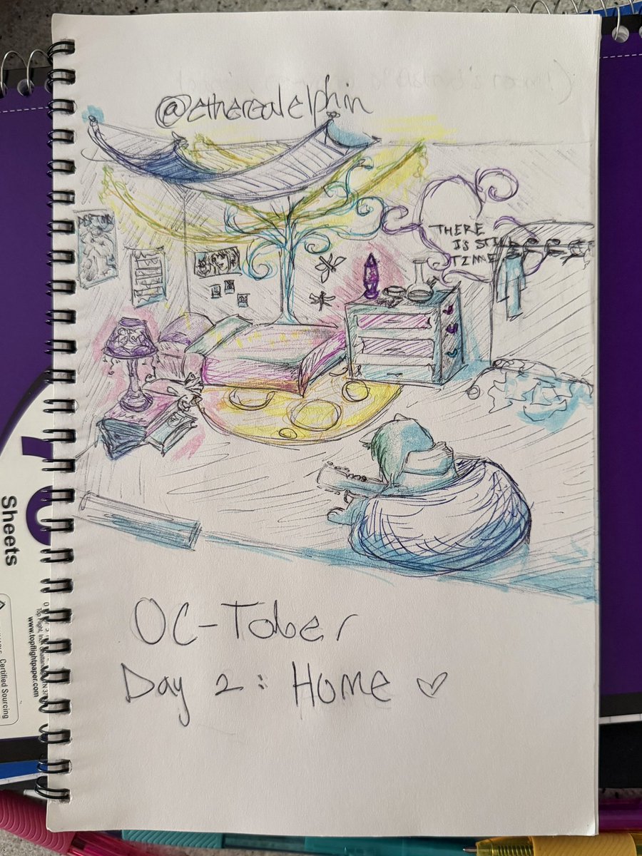 EtherealElphin's tweet photo. Day 2: Home 💗

after learning some unfortunate things about the creator of inktober, i decided to switch prompt lists!! looking forward to further developing the lore of my characters ☺️☺️
-
-
-
-
-
#ocloretober2026 #oc https://t.co/HFUgWAZ2Hs