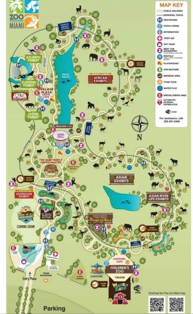 Lucia_Leonidaa's tweet photo. The GTA 6 zoo could be way bigger than we thought. 👀

The map layout appears to line up with Zoo Miami, including the C-shaped pool and surrounding paths. If this is accurate, the zoo could end up being one of the biggest attractions on the entire map. https://t.co/SRZLn47sgx