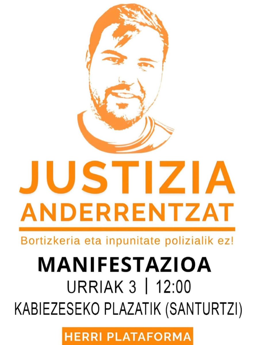 HIRUKOA_taldea's tweet photo. Hirukoa Taldeak atxikimendua egiten du bihar Kabiezesen 12etan egingo den mobilizazioari.

Justizia Anderrentzat! Bortizkeria eta inpunitate polizialik ez!

#JustiziaAnderrentzat https://t.co/0eF7efzCw7