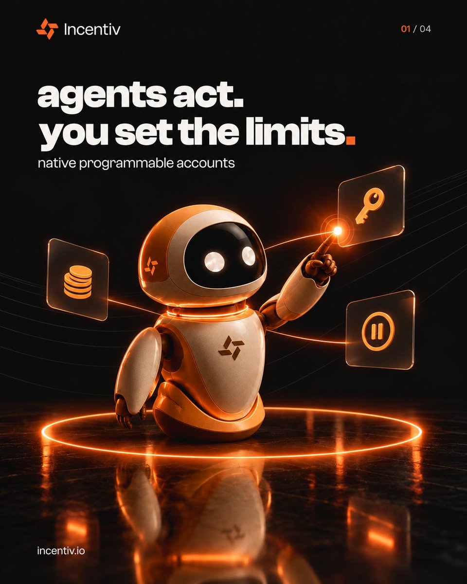 Incentiv_net's tweet photo. This is the economy we’re building for agents.

Your rules. Their execution. Paid work for builders, rewards for qualified contributions, and $CENT settling the network activity behind it.

The next wave of customers will need more than a wallet. Build what they’ll use. https://t.co/g5Vvkqj3P9