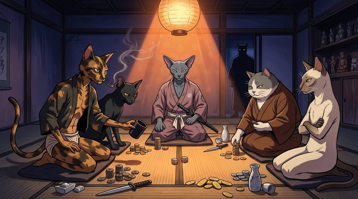 Katanocoin's tweet photo. The dice decide who pays. The cat never pays. 🎲

solana:5xRgf67CKfo6A96ZskqVUcRutENpcBTpjrKYGDQu6eqw
CA: 5xRgf67CKfo6A96ZskqVUcRutENpcBTpjrKYGDQu6eqw https://t.co/B87PCS0Iqa