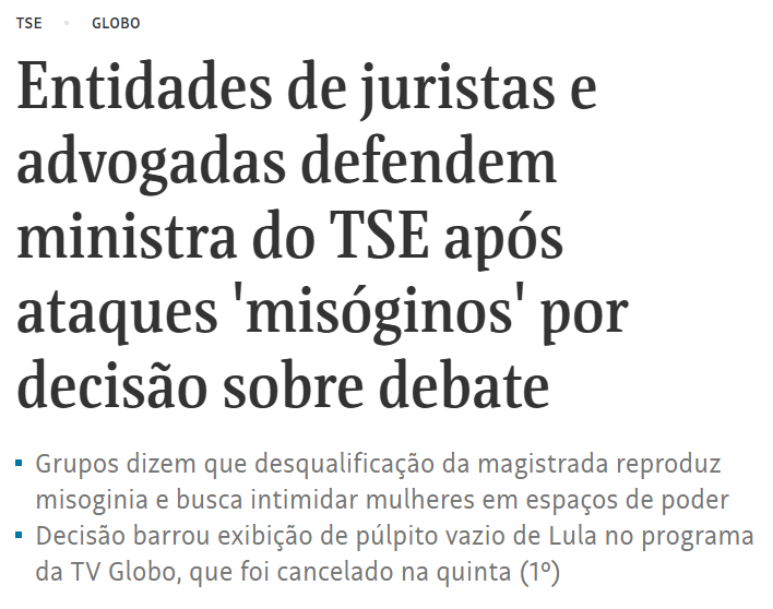 marinahelenabr's tweet photo. Discordou da decisão de Estela Aranha? É misoginia. 

Assim, quem a defende tenta intimidar você: ataca os críticos em vez de defender a decisão. Diz tudo.

Cansado dessa palhaçada? Domingo, vote 3007: Marina Helena, deputada federal por São Paulo. https://t.co/itE66jyK6Q