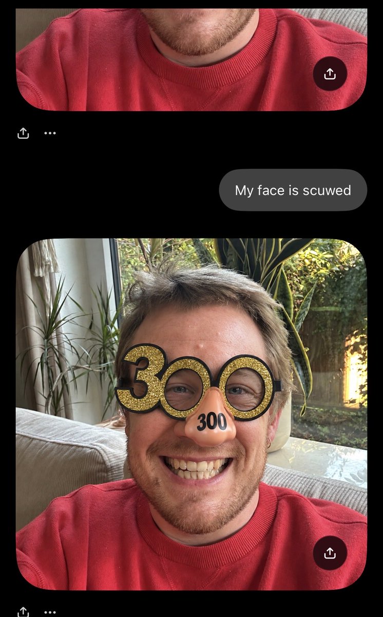 powlymoli's tweet photo. If you were wondering how close AGI really is…

This is the first attempt of making the image and the correction I got after telling the agent my face is skewed. https://t.co/Ydf4HYB8p2