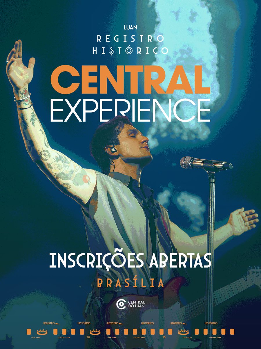 centraldoluan's tweet photo. Inscrições para o Central Experience no Registro Histórico em Brasília oficialmente abertas! 🧡

Resultado em 05 de outubro, nos canais oficiais da @centraldoluan.

🔗  https://t.co/Mcyuh8OsUc https://t.co/FhzaNqZTlc