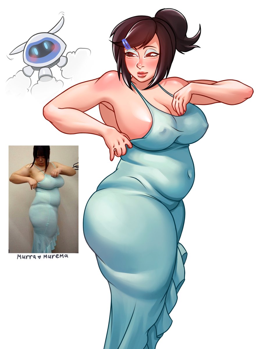 Murrafur's tweet photo. Reference is adorable 👀
#mei #overwatch #trend #art https://t.co/NIRCtzn3kU