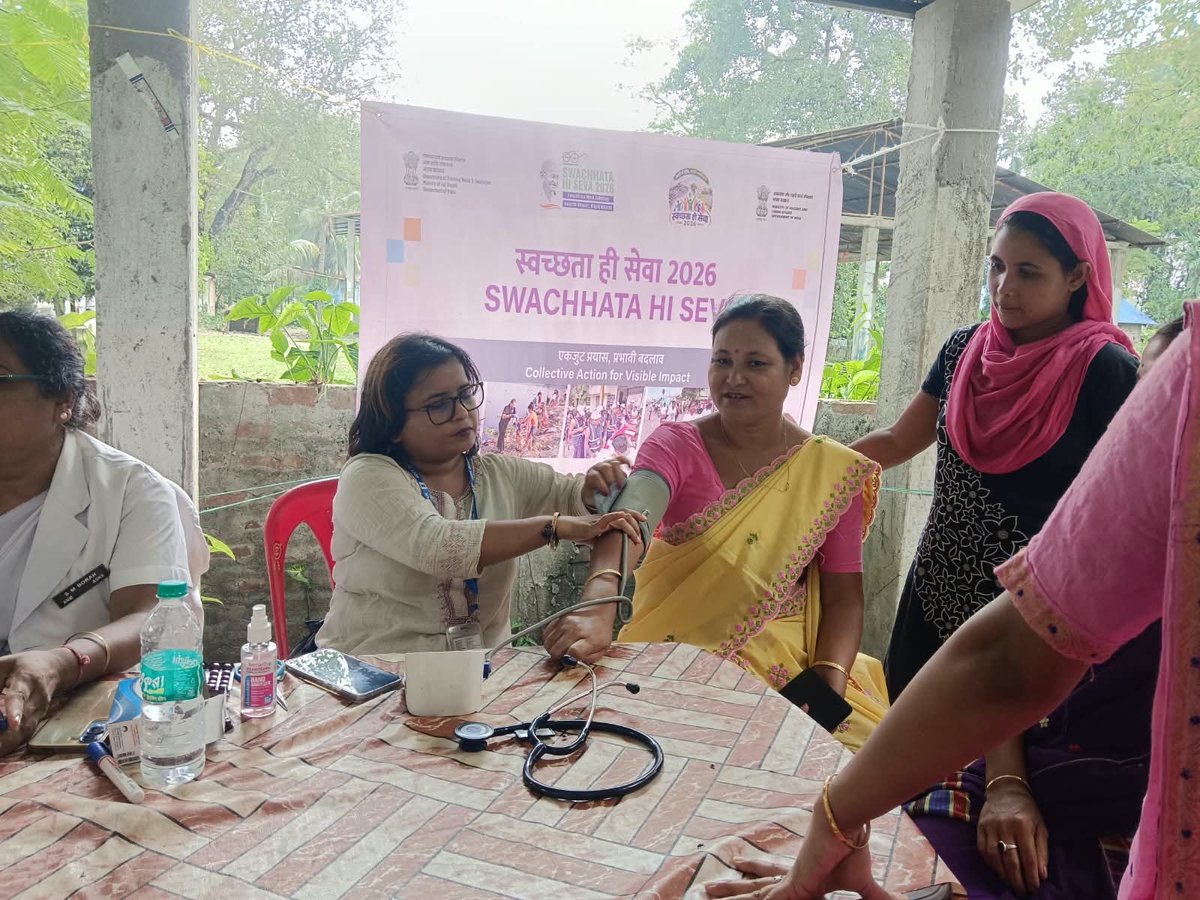NHMSonitpur's tweet photo. As part of the Sewa Sankalp Abhiyan, a community health outreach session was conducted at Puthimari Gaon Panchayat Office under Baruahdoloni SC-AAM under Bihaguri BPHC.

@MoHFW_INDIA @nhm_assam @TheAshokSinghal @DCSonitpur @diprosonitpur https://t.co/UecCrPdvRF