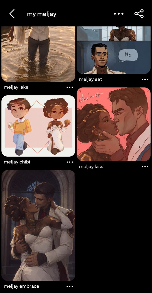 Lethem_eatCakee's tweet photo. Someone sent me this.
No talent, no taste, and an extraordinary lack of respect for artists on top of that. Jayvik art edited with AI to make it Meljay. Just in case that wasn’t painfully obvious enough. https://t.co/YDF12rMxF8
