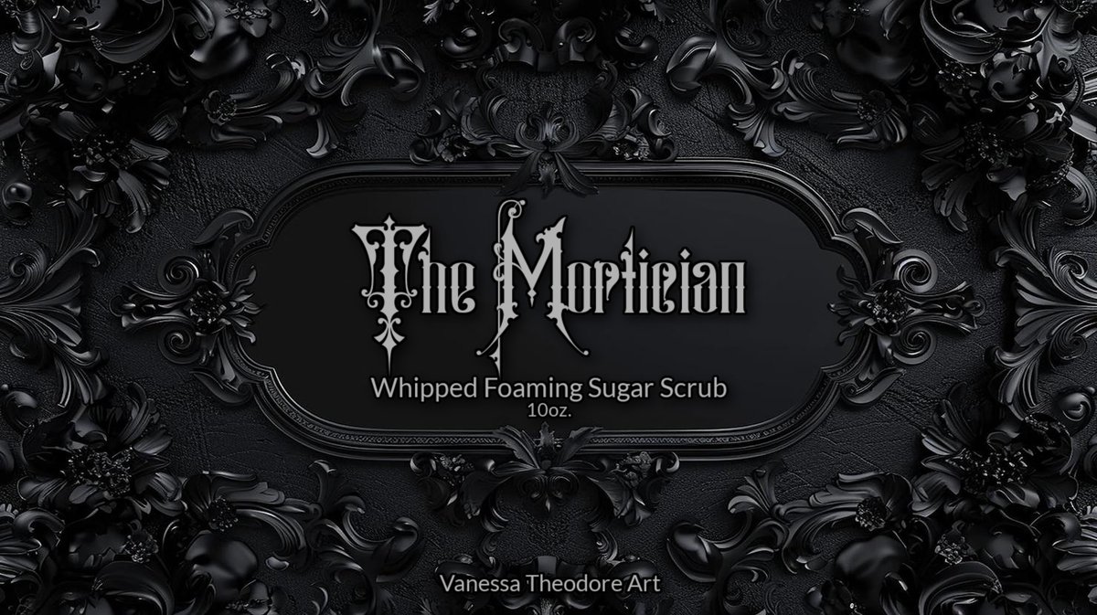 VanessaMacabre's tweet photo. THE LITTLE DEATHS COLLECTION: The Mortician Whipped Foaming Sugar Scrubs (10oz.) now available!
https://t.co/rXmCRB7Qaa
#bathandbody #sugarbodyscrubs #goth #smallbusiness #mortician https://t.co/S6luDDVrmr