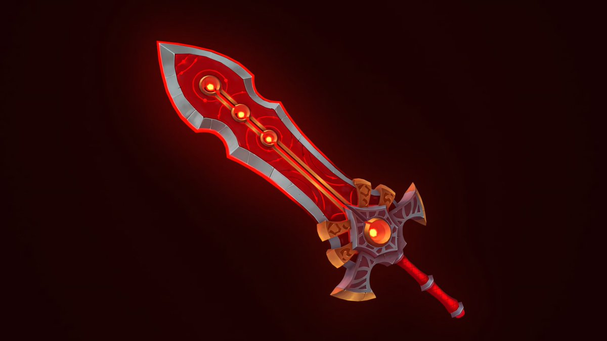LeoMercerr's tweet photo. Hand-painted demonic sword made for practice!🗡️
2.5k tris🔺

Discord - leomercerr
#Roblox #RobloxDev #RobloxArt #RobloxBuilder #RobloxModeler #Lowpoly https://t.co/zix5dvjMbm