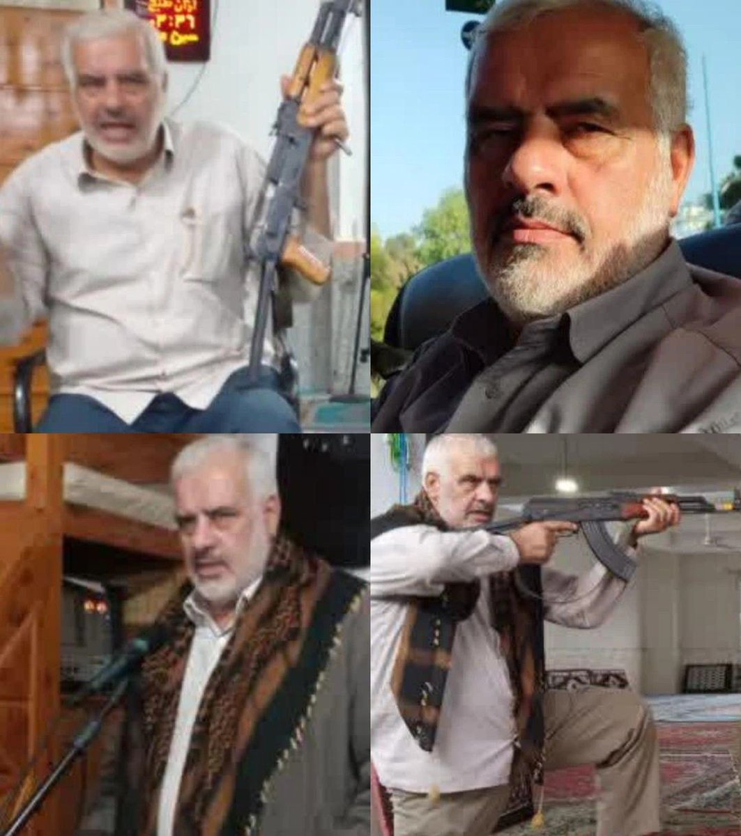 ChalusGuard's tweet photo. #شناسایی
پاسدار تروریست سپاه ،فرامرز صادق کوهستانی ،حضور مسلحانه در شب ۱۹ دی در #چالوس عضو یگان سلیمانی و کانون بازنشستگان سپاه، استفاده از رانت خانواده شهید ،آموزش سلاح به کودک بسیجی ها در مساجد و شستشوی مغزی برای کشتن مردم. https://t.co/I6P7T7cIkC