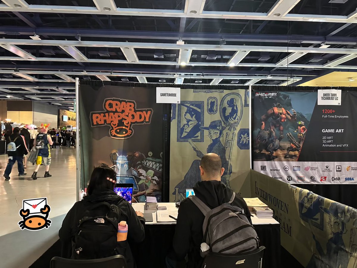 CrabRhapsody's tweet photo. Claws up! 🦀✅
So many new crab friends at PAX East & TGS!
I’m still a baby crab in demo form, but I can’t wait to grow into a full game and meet you all! 💛
Play the demo, share your feedback & wishlist Crab Rhapsody to help me grow!
Love, your little crab 💌
#steamgame https://t.co/0jg6zhbbUs