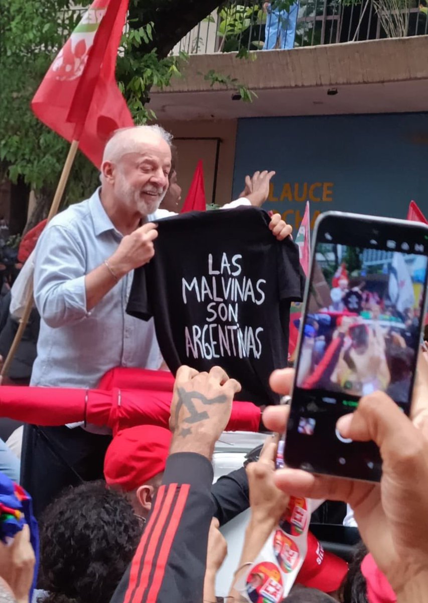 MConurbasic's tweet photo. Lula es más malvinero y pro Argentina que el PELOTUDO sionista que nos gobierna. https://t.co/VPk82WrF1t